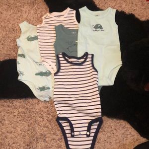 Boys 12 month tank onesie’s